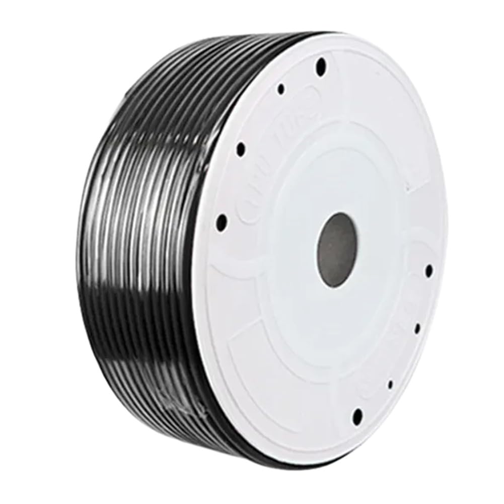Manguera de aire de poliuretano de alta presión de 4 mm de diámetro exterior x 25 mm de diámetro interior, 160 m de tubo neumático flexible, herramientas de compresor