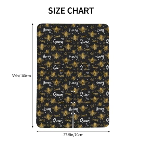 Image of Honey Bees Baby Car Seat Canopy Nursing Cover for Newborn Car Seat Breastfeeding Covers Blanket Newborn Shower Gift