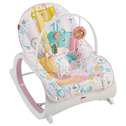 Fisher-Price Infant-to-Toddler Rocker, Pink