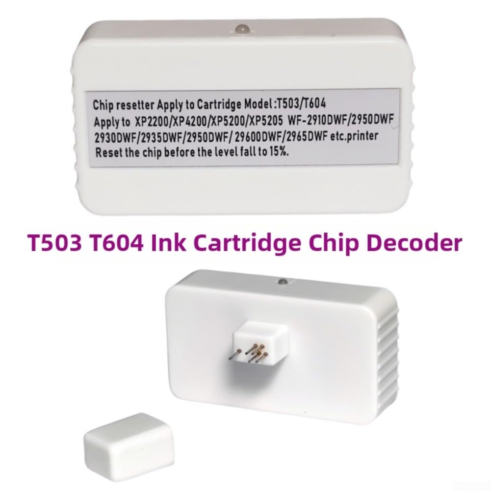T604 Tintenpatrone Chip Resetter 604XL Chip Resetter passend für XP-2200 XP-2205 XP-3200 Tintenpatronen