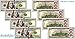 AvailableGame 100 Dollars Play Copy Money for Games, Monopoly Prop Paper Double-Sided Printing 100 pcs $10,000 Educational One Hundred Dollar Bills Stack for Poker