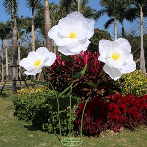 YOFNIRG 5.9 Ft Large Paper Artificial Flowers, Giant Flowers for Decoration
