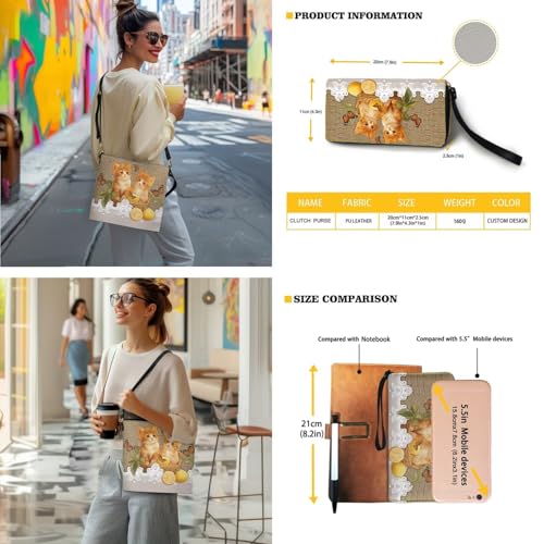Image of Bucket Crossbody Bag Set for Women Lady, Leather Purse and Wallet Set Large Bucket Bag with Wallet