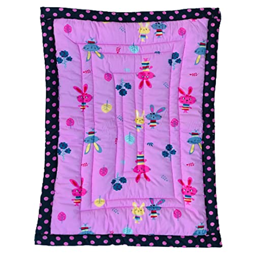 Image of Bedding Mattress for Cotton, Baby Sleeping Bed Set Godari Baby Cradle |Sleeping Mat |Multi Purpose Cushioned Bed |Baby Bed for 0 to 2 Years