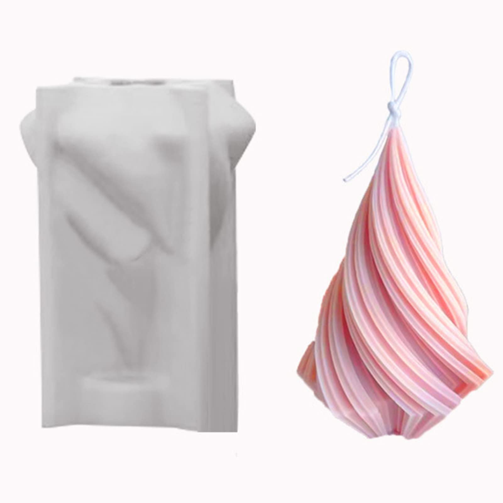 Moule bougies abstraites conique pour sublimer votre décoration d'intérieur