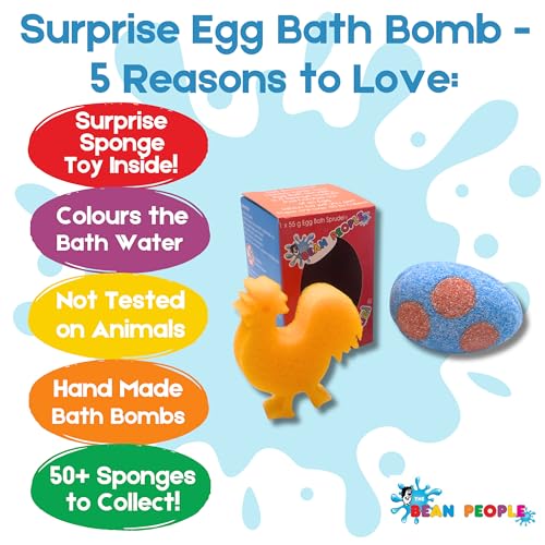 The Bean People - Childrens Surprise Egg Bath Bomb - Image 3