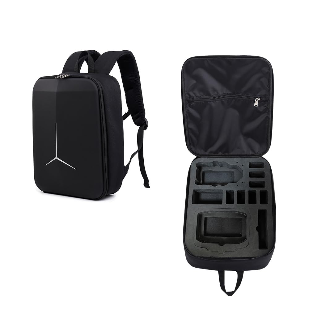 Hesupy Sac de rangement pour DJI Mini 4 Pro, étui de transport, organiseur de voyage portable, sac à bandoulière pour drone Mini 4 Pro, housse de protection accessoires (bleu Hesupy Sac de rangement pour DJI Mini 4 Pro, étui de transport, organiseur de voyage portable, sac à bandoulière pour drone Mini 4 Pro, housse de protection accessoires (bleu