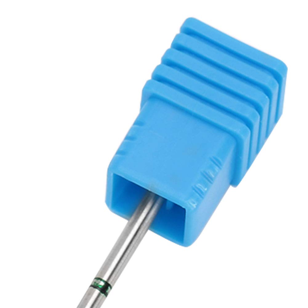 Punta a Cono per Pedicure Diamantata Punta da Trapano per Unghie in Carburo Pulito per Cuticole Frese Rotanti Diamantate Lima per Unghie Elettrica per Strumenti per Pedicure Manicure, Strumento di Lim