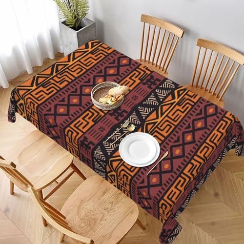 Nappe africaine de qualité supérieure - Tissu résistant à l'eau - Parfaite pour la protection de table et la décoration