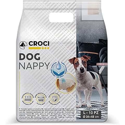 CROCI Large Dog Nappy Pack of 10 Cover
