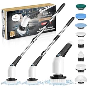 NIBSHOOM 8-IN-1 Elektrische Reinigungsbürste Haushalt
