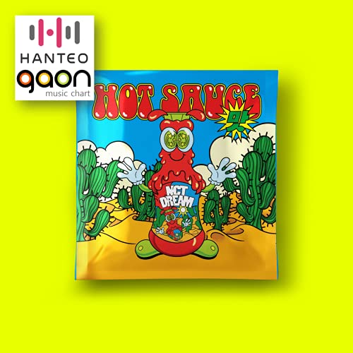 NCT Dream - Hot Sauce [Jewel Case Random ver.] (The 1st Album) [Pre Order] with Tracking, Extra Decorative Stickers, Photocards