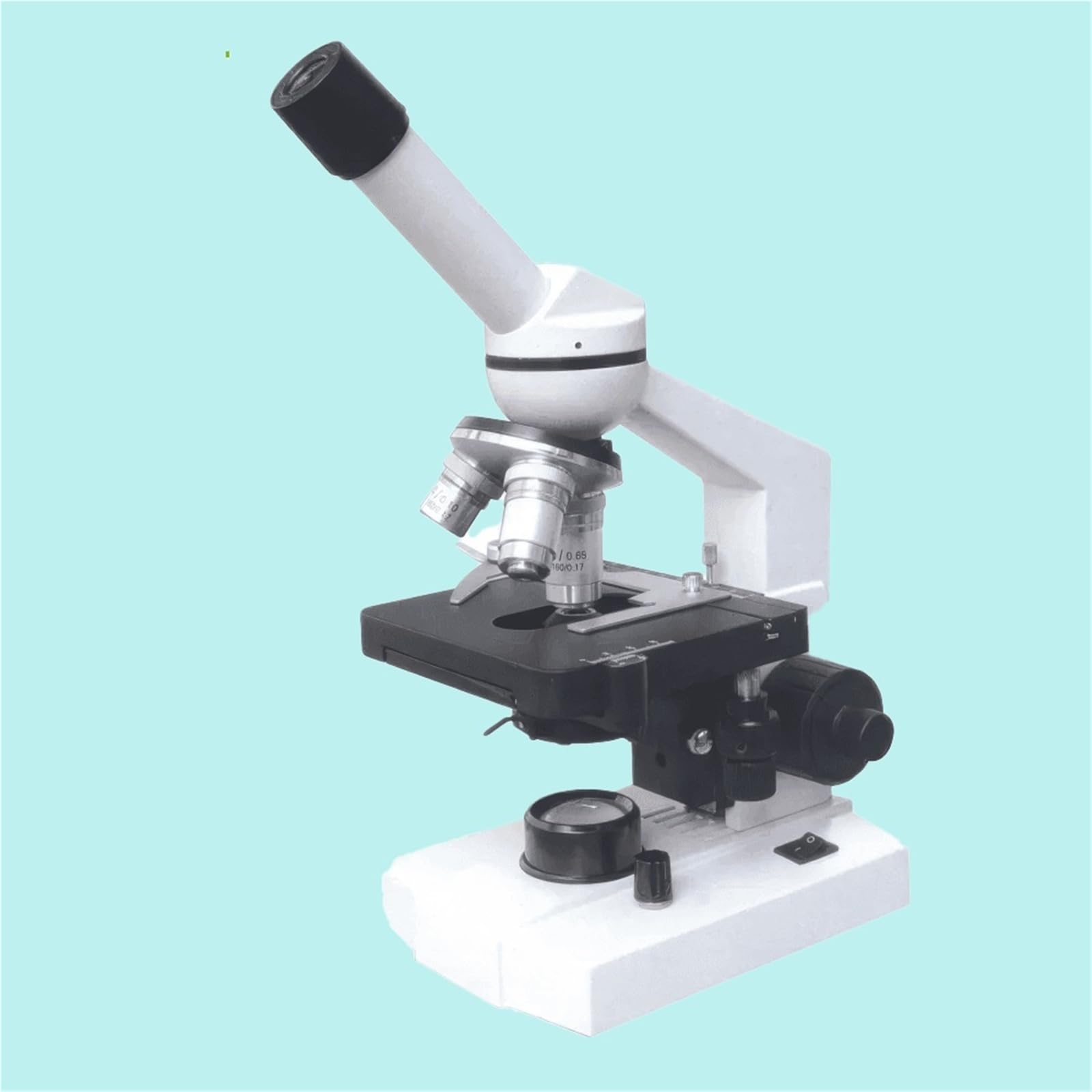 Microscopio Estereoscópico, Microscopio biológico for niños y estudiantes, económico, monocular, óptico, estéreo, educativo, de laboratorio