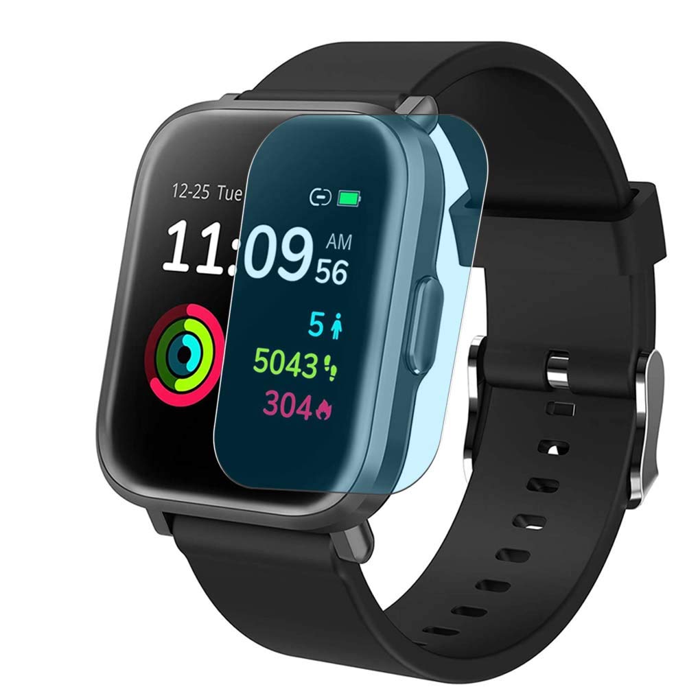 3 Pack Anti Blue Light Screen Protector Film, Compatible with YONMIG MOTOK CS201 Smartwatch smart watch TPU Guard （ Not Tempered Glass Protectors ） New