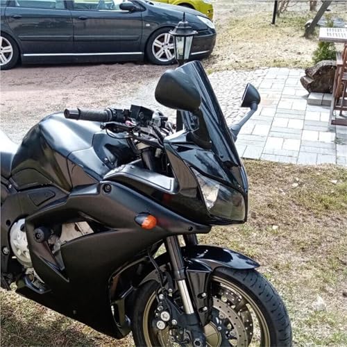 Déflecteur de vent Yamaha FZ1S bulle réglable contre la fatigue moto - 7