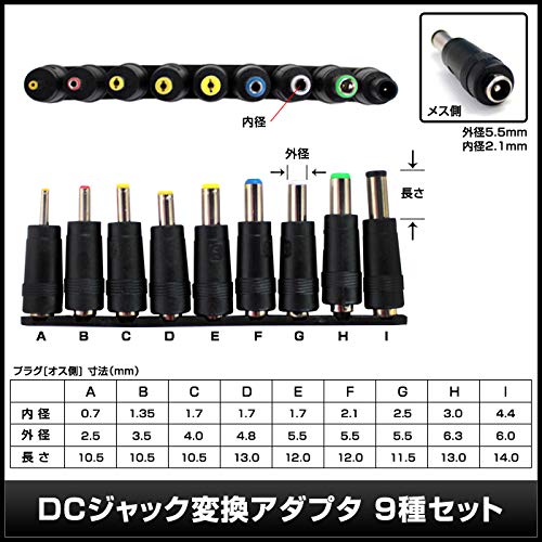 Amazon.co.jp: Kaito Denshi(海渡電子) USB DCプラグ DCジャック 5V