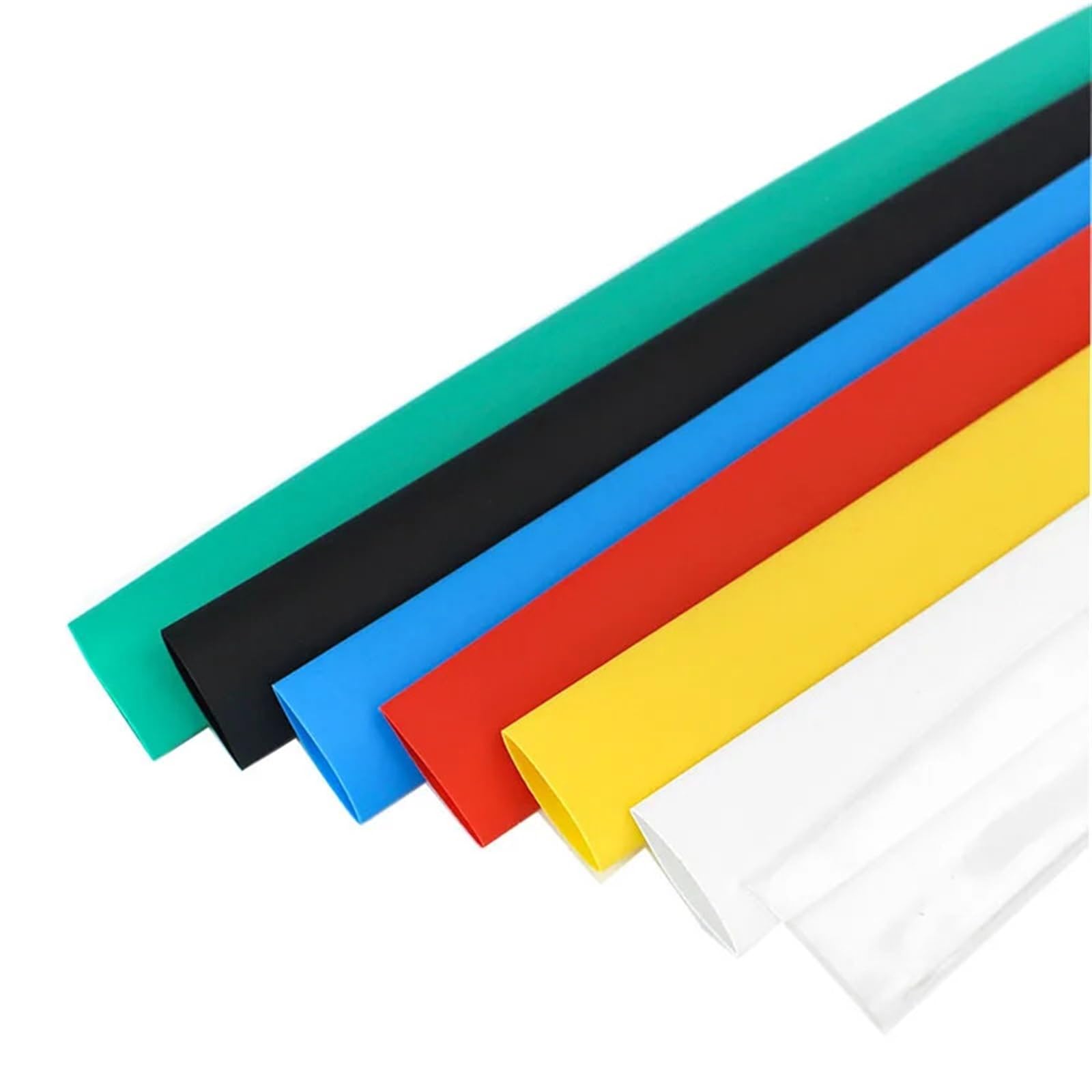 Emballage Tube Pour PêChe 1M 2:1 7 couleurs 15mm 20mm 30mm 35mm 40mm 60mm 80mm 150mm 180mmTube thermorétractable Tube Fil Dropshipping(150mm,Red)
