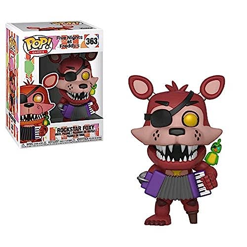 Funko Five Nights At Freddy'S Pizza Simulator - Rockstar Foxy Collectible Figure, Multicolor