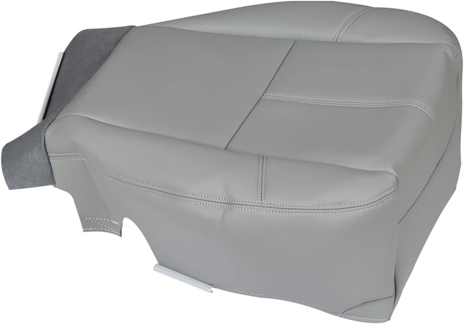 2007 To 2012 Chevy Silverado Driver Bottom Leather Seat Cover Black - Foto 7