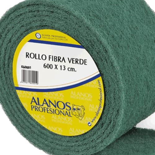 Estropajo de fibra verde para eliminar suciedad difícil en todo tipo de superficies 2