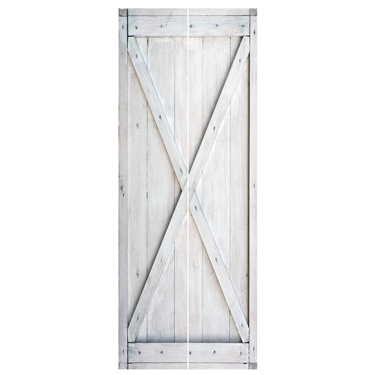 Papier peint adhésif en PVC Housoutil pour relooker une porte de chambre ou un mur
