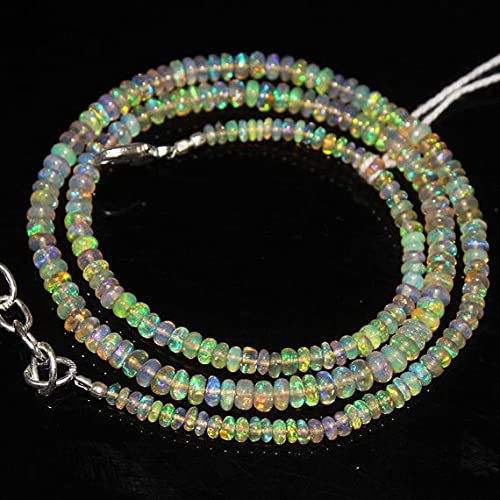 Opale d'Éthiopie perles Welo lisses de qualité joaillerie pour vos fils de colliers