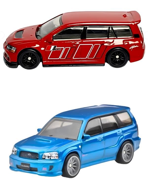 Hot Wheels ミニカー スバルとミツビシ 15台セット 0194735262618.jpg