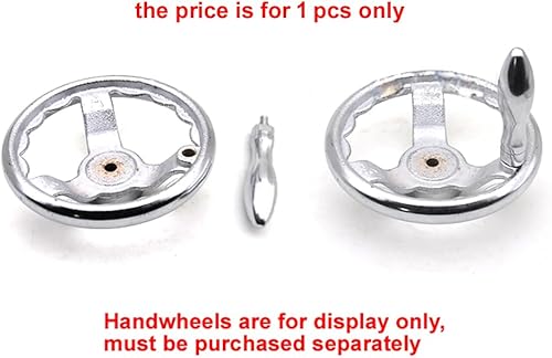 Miniatura 4 de Fresadora de roscas M10 x 0.059 in, mango giratorio, mango giratorio cromado (1, rosca M10 x 0.059 in)