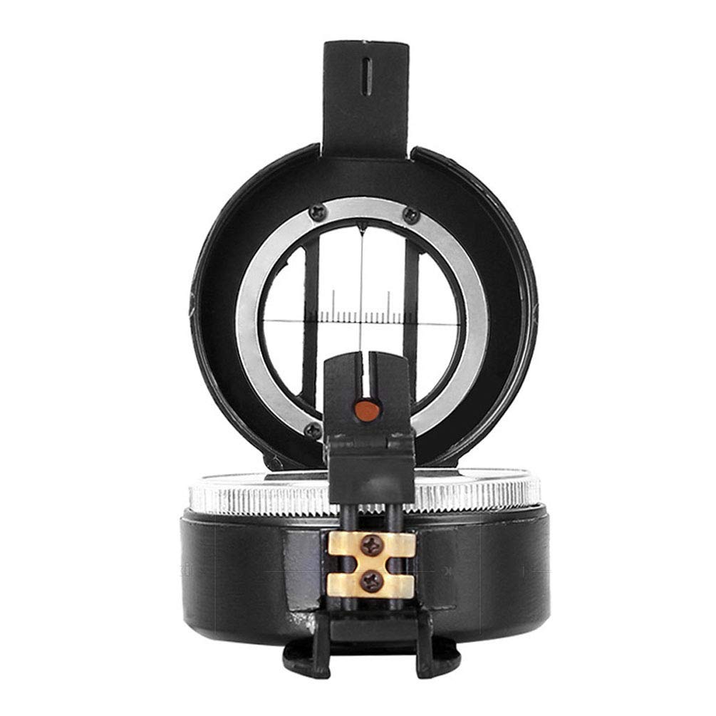 Beau Boussole Portable, Boussole D'équipement de Voyage en Plein Air pour La Randonnée, La Chasse, l'escalade, La Conception Lumineuse Durable