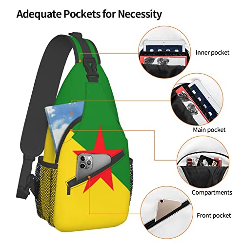 Mochila bandolera estilo Francia para senderismo unisex miniatura 5