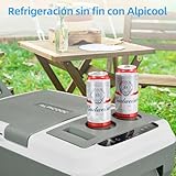 Alpicool Car Refrigerator Portable Freezer 38L, 12V Fridge Freezer Dual Zone Electric Cooler Box for Car 12V/24V 100-240V Portable Fridge for Camping Trip(-20℃-20℃) - Image 9