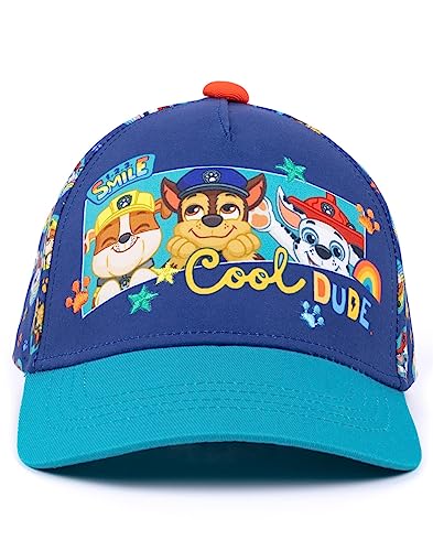 Paw Patrol Boys Snapback Cap & Sunglasses | Rubble Chase Marshall Cool Dude Blue Summer Hat & Shades | Adjustable Headwear2
