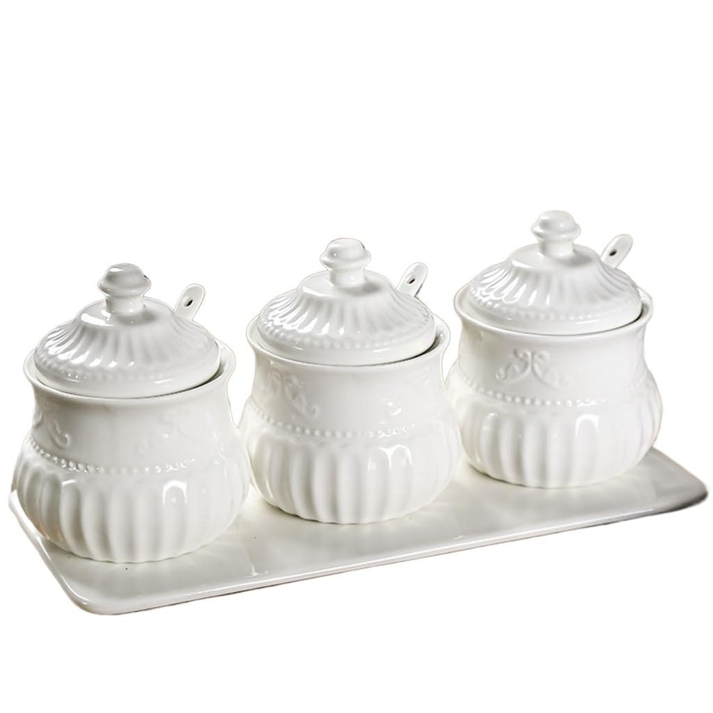 IANSHFKN Salt Pepper Oil Dispenser Kitchen Spice Storage Box Seasoning Accessories