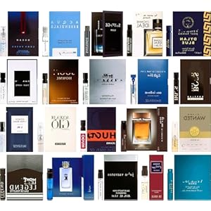 Men’s Popular Designer Fragrance Sampler (6 count) – Lot of Cologne Sample Vials