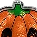 Lighted Jack O' Lantern Halloween Window Decoration - 13.5