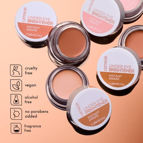 Catrice | Under Eye Brightener | Conceal & Brighten Dark Circles | With Hyaluronic Acid & Shea Butter | Vegan, Cruelty Free & Paraben Free (010 | Light Rose) - 4