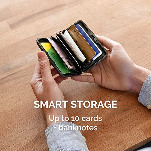 ÖGON Smart Wallets Men's Minimalist, Grey, Taille Unique3