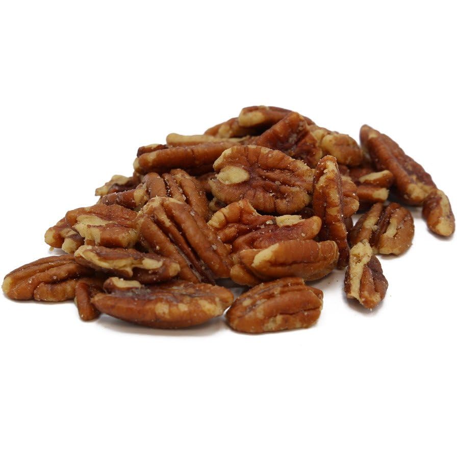 C.J. Dannemiller Pecan Halves, Bulk 10 LB Box, Roasted & Buttered & Salted, Perfect Pecans for Snacking, Mixed Nuts, Trail Mix