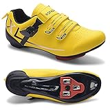 Indoor Cycling Shoes Compatible with pelaton Bike Road Biking Shoes Men's Bicycle Outdoor Riding Spi