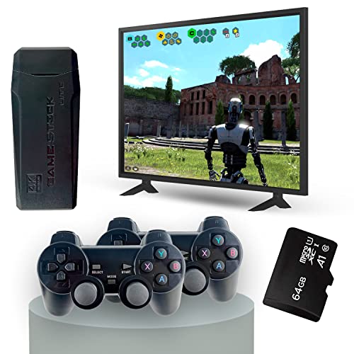 KINMRIS Retro Spielekonsole - 64GB Mit 20.000 Spielen, 4K HDMI
