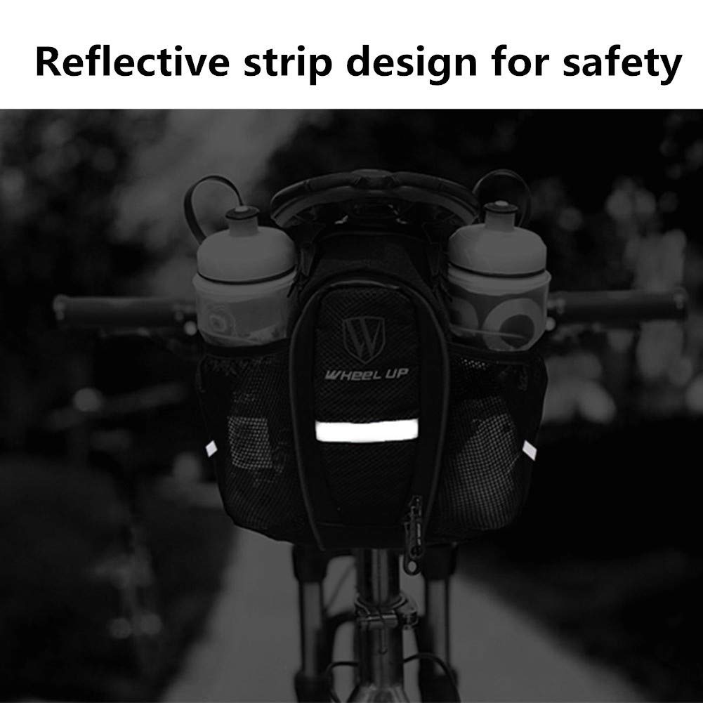 Bolsa de Bicicleta Bolsa de sillín para hervidor de Agua Montar en Bicicleta de montaña Suministros de Ciclismo Bolsas de Almacenamiento de Bicicletas para Bicicletas de Carretera