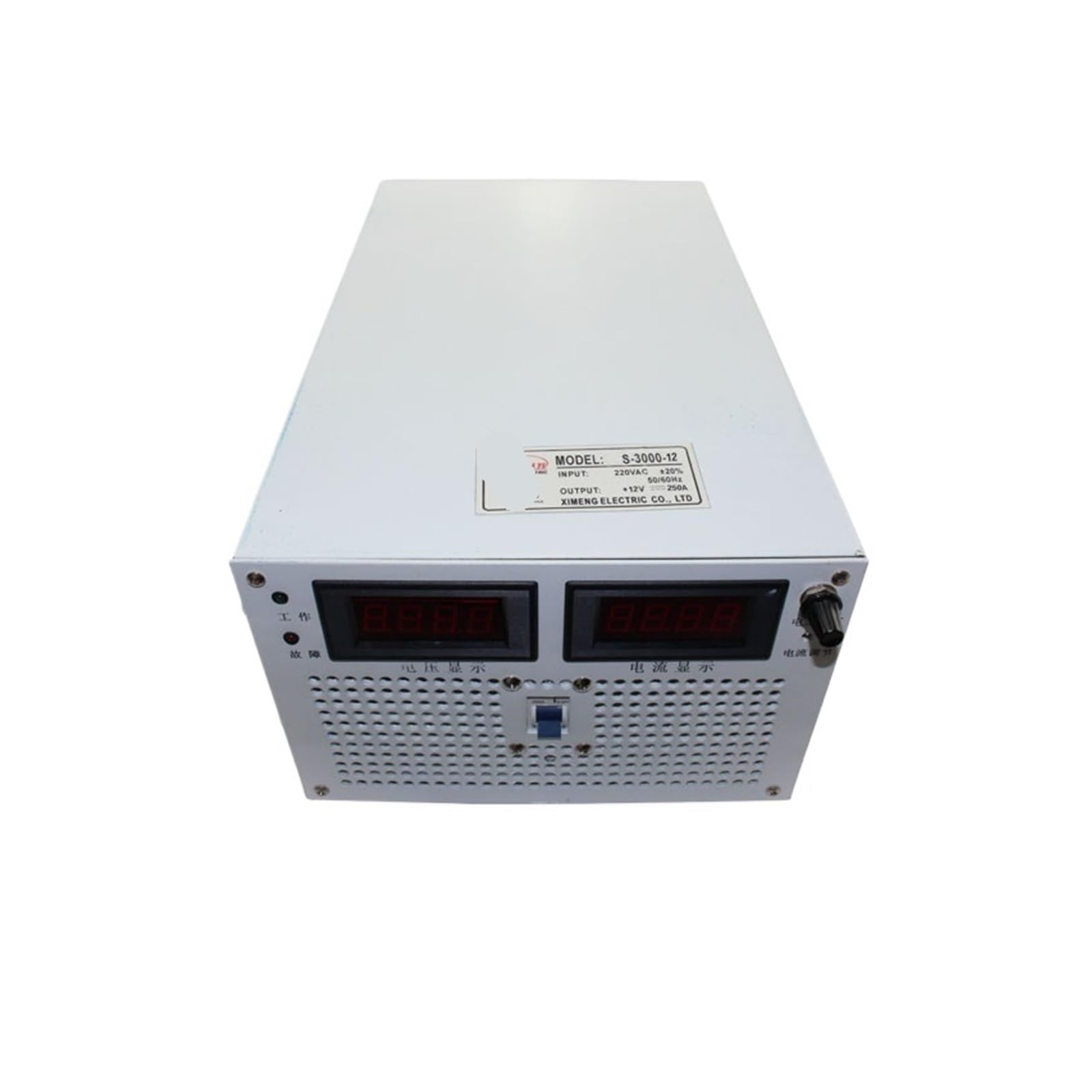 NVSFZGIYG 3000W 12V 250A Single Output AC/DC Switching Mode Power Supply SMPS