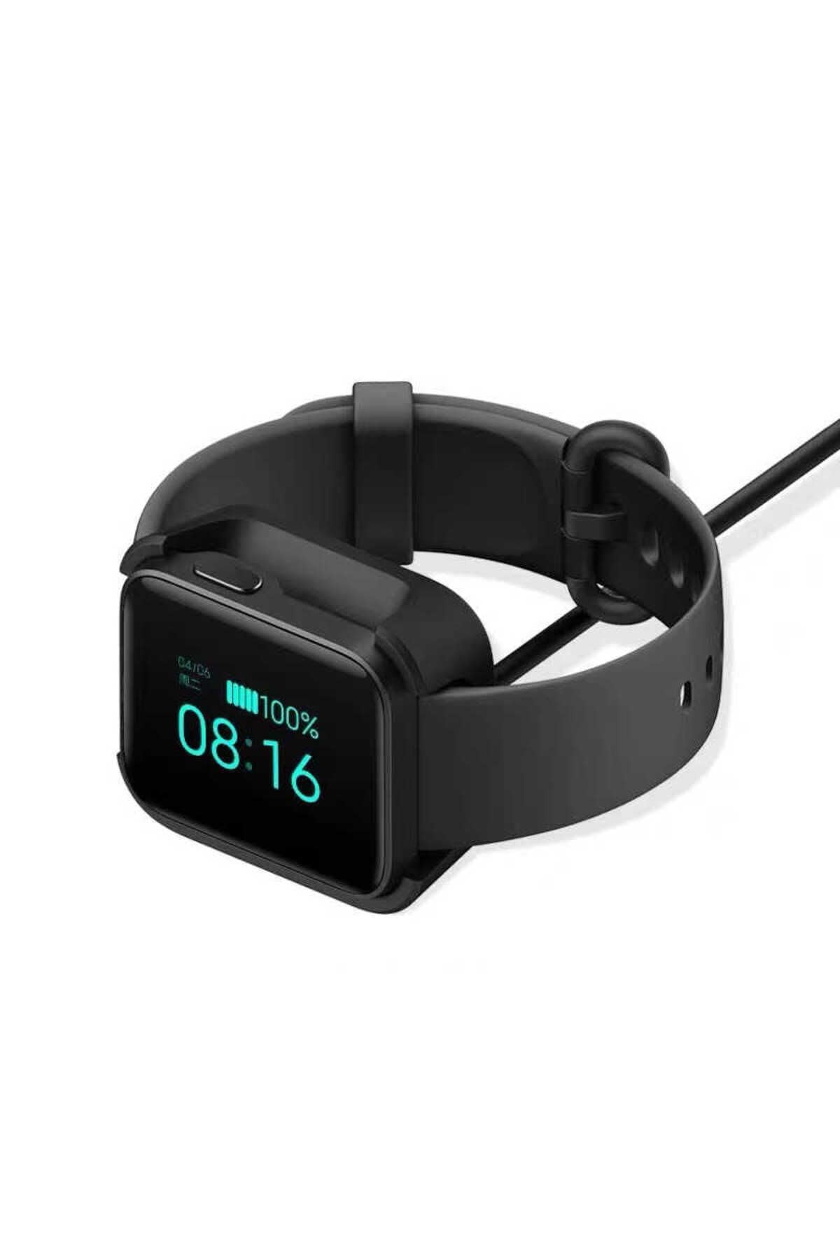 PSR aksesuar Siyah Siyah Xiaomi Redmi Watch (Mi Watch Lite) Usb Şarj Kablosu- ile uyumlu