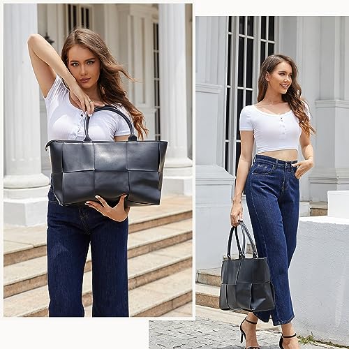 Bolso Tote de Cuero para Mujer Grande miniatura 3