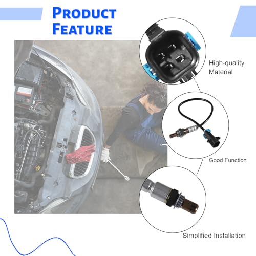 Sensor de oxígeno para Chevrolet y GMC 2.4L miniatura 6