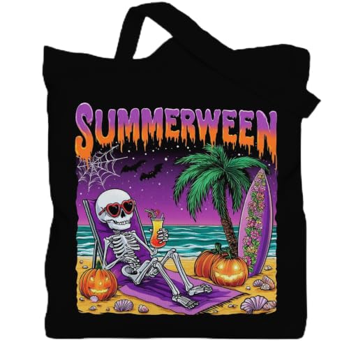 Gezred Summerween Tote Bag Gifts for Women...