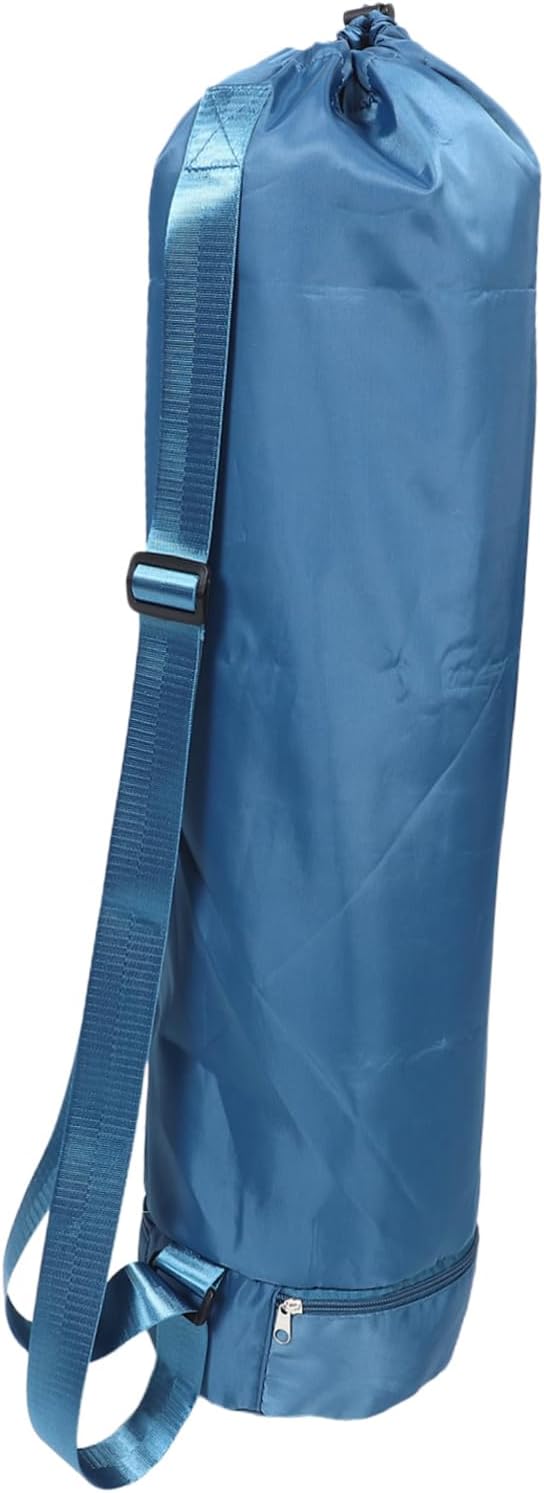 Yoga Mat Carrying Bag: Adjustable Strap Multi-use Carrier with Side Pocket for Fitness Gear – Outdoor Mat Storage Bag for Gym Class Workout