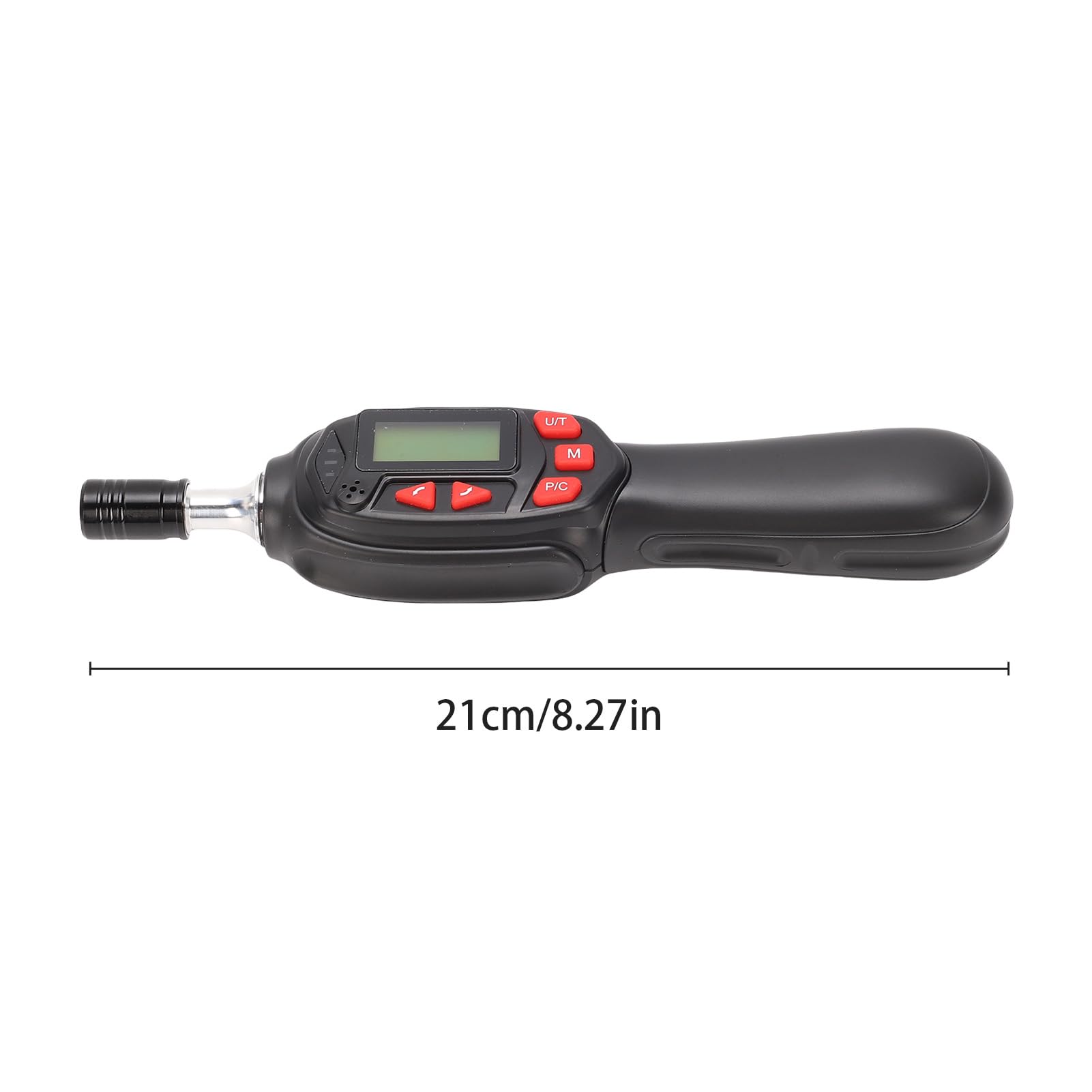 Luocute Cyfrowe Wkrętaki Dynamometryczne, 1/4 Cala 0,025 10 Nm z Wyświetlaczem LCD TRACK Tryby Wstępne Automatyczna Kalibracja, 10 Nasadek Sześciokątnych 19 Bitów Sześciokątnych do (32 częściowy