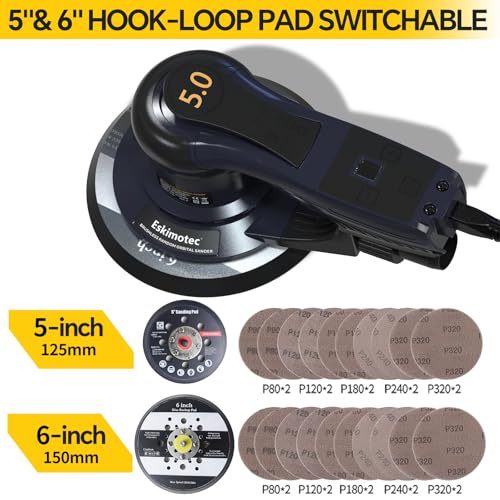 Eskimotec 5mm Brushless Orbital Sander
