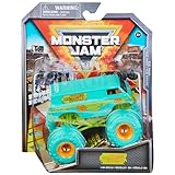 Monster Jam, Official Mystery Machine Monster Truck, Die-Cast Vehicle, Nitro Neon Series, 1:64 Scale, Kids Toys for Boys Ages 3 and up